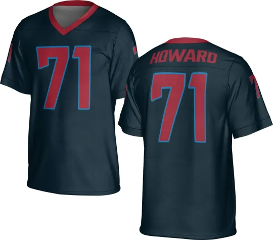 Discover UNSIGNED CUSTOM Sewn Stitched Tytus Howard Jersey - Size S to 5XL