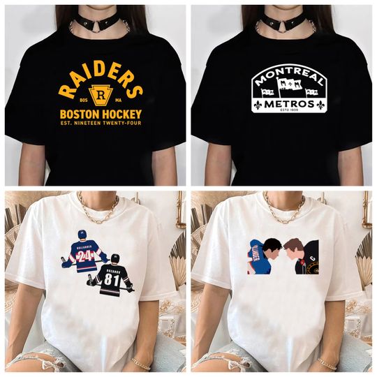 Discover Connor Storrie Ilya Rozanov Vintage 90s Graphic T Shirts Hirt Heated Rivalry TV Series Hockey Tops Tees Women