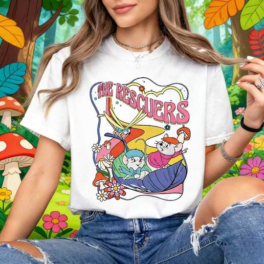 Discover 2026 Summer Disney Magic Kingdom Print T-shirt for Both Men and Women, 100% Pure Cotton Short-sleeved Casual Loose Top