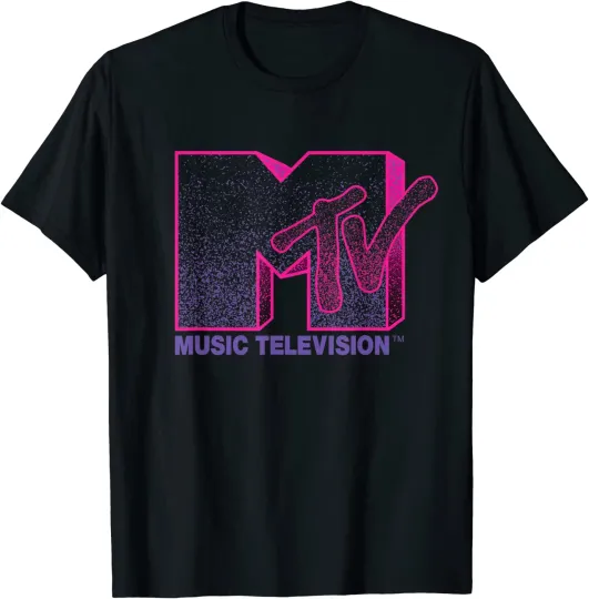 Discover MTV Sparkly Logo Music Television T- Shirts T-Shirt