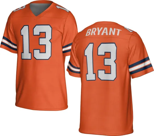 Discover UNSIGNED CUSTOM Sewn Stitched Pat Bryant Jersey - Size S to 5XL