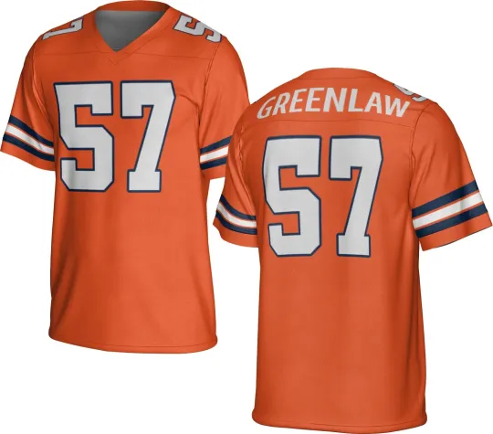 Discover UNSIGNED CUSTOM Sewn Stitched Dre Greenlaw Jersey - Size S to 5XL