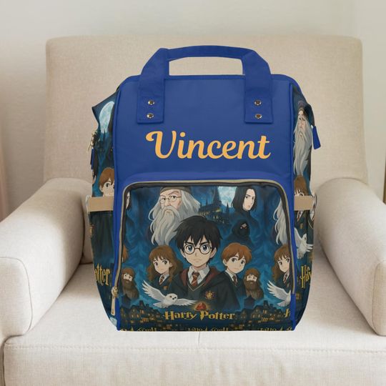 Discover Harry Potter ,Harry Potter Backpack,Hogwarts,Hogwarts Backpack,Boy diaper bag,Custom Diaper bag,Boy backpack, Hogwarts baby shower