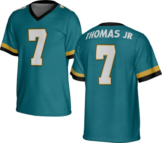 Discover UNSIGNED CUSTOM Sewn Stitched Brian Thomas Jr. Jersey - Size S to 5XL