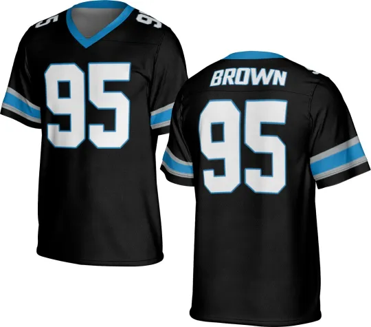 Discover UNSIGNED CUSTOM Sewn Stitched Derrick Brown Jersey - Size S to 5XL