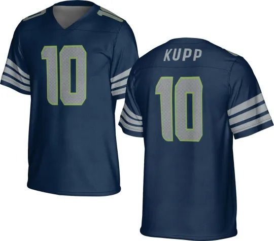 Discover UNSIGNED CUSTOM Sewn Stitched Cooper Kupp Jersey - Size S to 5XL