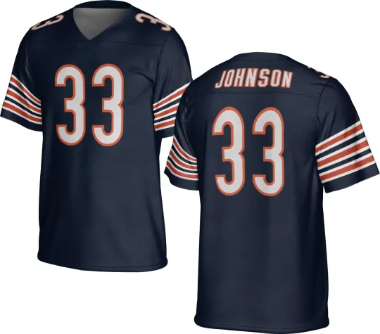 Discover UNSIGNED CUSTOM Sewn Stitched Jaylon Johnson Jersey - Size S to 5XL