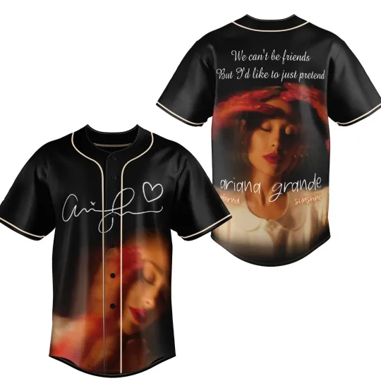 Ariana Baseball Jersey, Ariana Tour Shirt