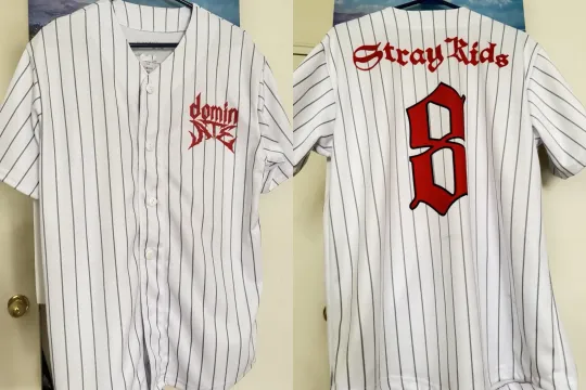 Discover Stray Kids North America DominATE Tour Baseball Jersey All Size AOP S-5XL