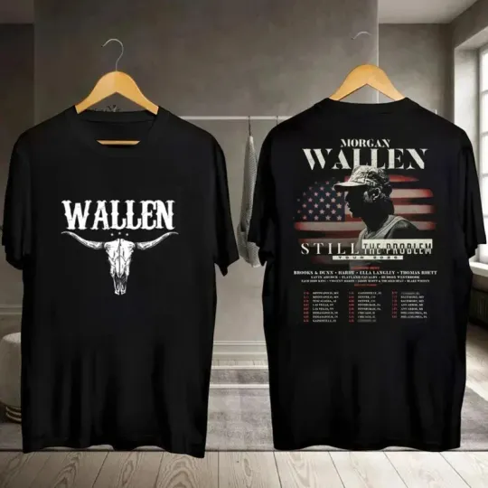 Discover Wallen Western Still The Problem Tour 2026 T-Shirt