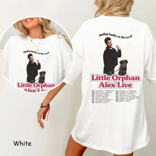 Discover Alex Warren 2026 Tour Concert Unisex T-Shirt