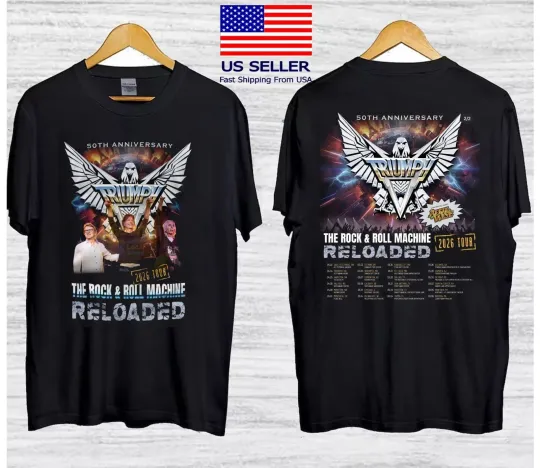 Discover Trivph 50th Anniversary 2026 Tour T-Shirt