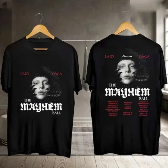 Discover Ld ga Tour 2026 The Mayhem Ball Tour T-Shirt