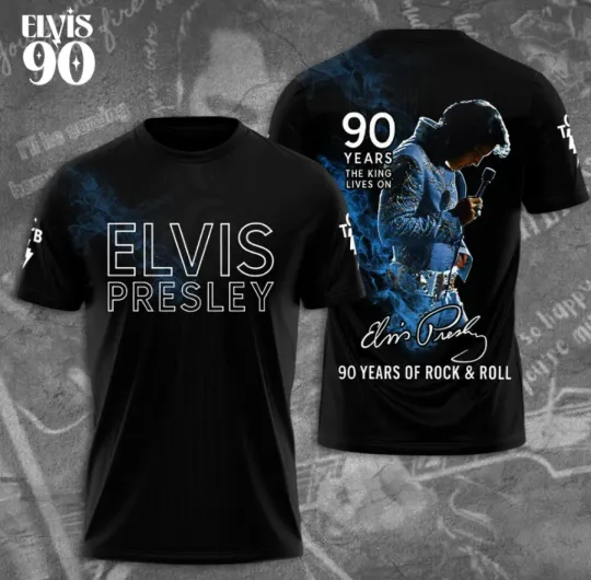 Discover Elvi-S Presle1Y 3D T-Shirt Fullsize Xs-5Xl