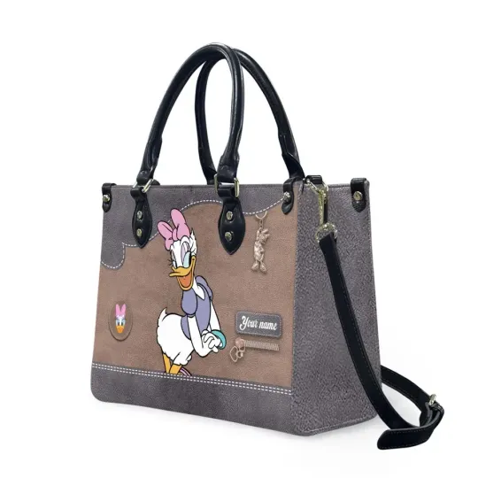Discover Personalized Snow White Leather Handbag, Disney Leather Handbag