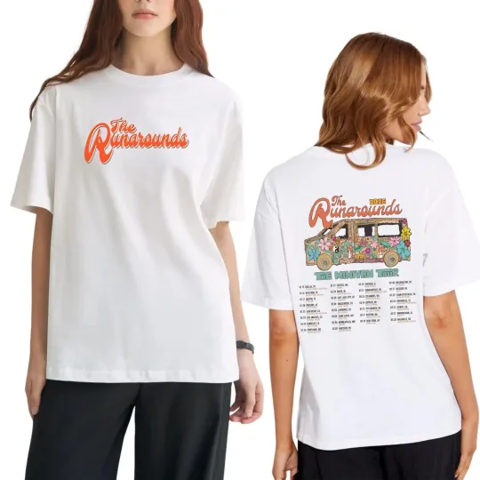 Discover The Runarounds Tour 2026 Double Sided T-shirt