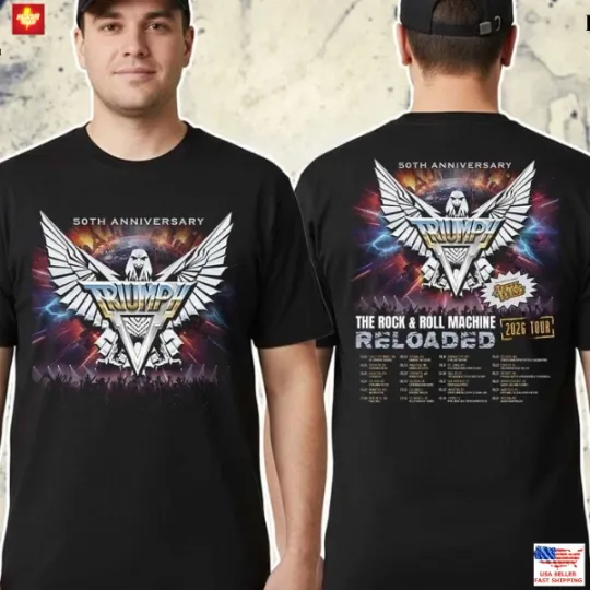 Discover Trending Trivph 50th Anniversary 2026 Tour T shirt