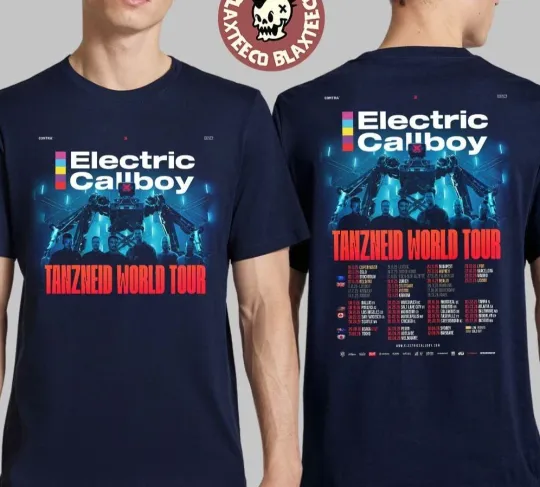Discover Electric Callboy Tanzneid World Tour 2025 2026 T-Shirt