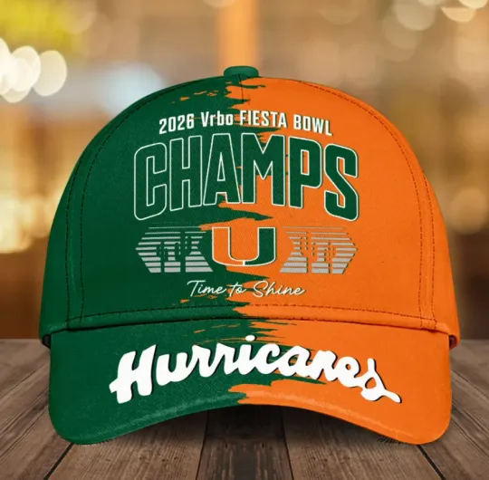 Discover Miamii Hurrica1Ne Football 2026 Champions Classic Cap