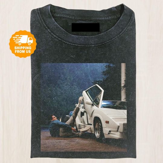 Wolf Of Wall Street Car Scene Shirt, Vintage 90S Movie Graphic Tee, Retro Film Fan Shirt, Gift For Women And Men