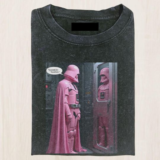 Discover Pink Darth Vader Funny Comfort Colors Shirt, Damn Star Wars Tee Shirt, Magic Kingdom Shirt, Disneyland Trip Shirt, Gift For Friends