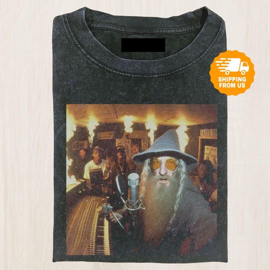 Wizard Rap Battle Shirt, Funny Hip Hop Wizard Tee, Fire Studio Freestyle Shirt, Magical Rapper Top, Birthday Gift