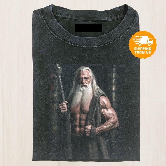 Discover Muscle Wizard Shirt, Funny Jacked Mage Tee, Buff Wizard Fantasy Shirt, Strong Sorcerer Gym Shirt, Gift For Fan