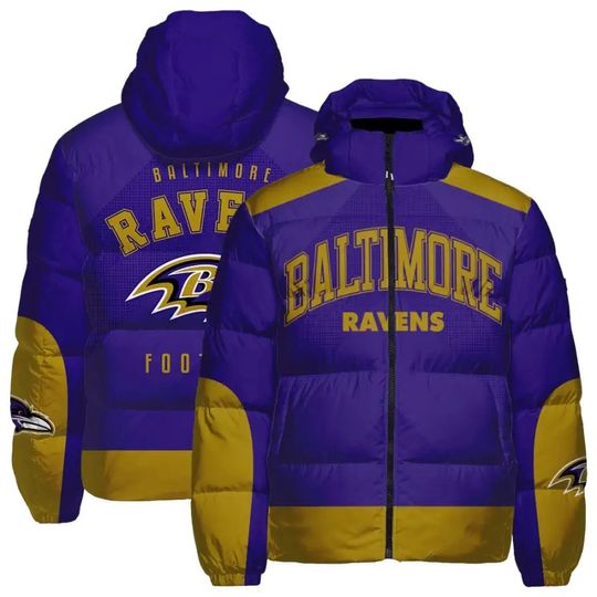 Baltimore Ravens Puffer Jackets