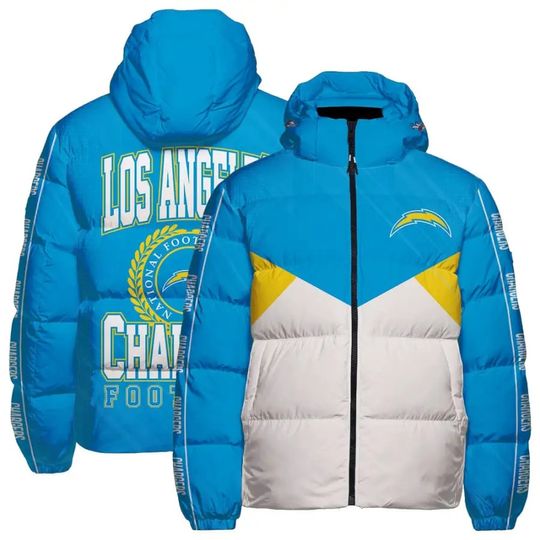 Discover Los Angeles Chargers Puffer Jackets