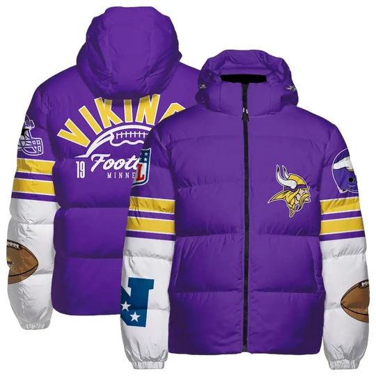 Minnesota Vikings Puffer Jackets