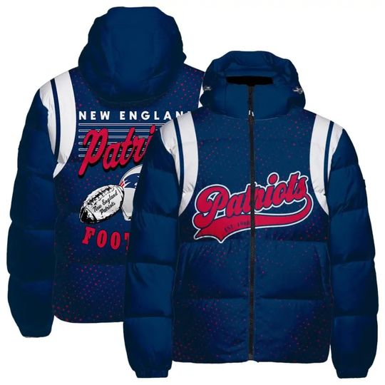 New England Patriots Puffer Jackets