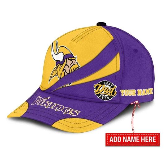 Minnesota Vikings Personalized Limited Edition Classic Cap