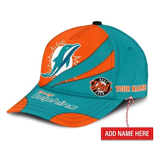 Miami Dolphins Personalized Limited Edition Classic Cap