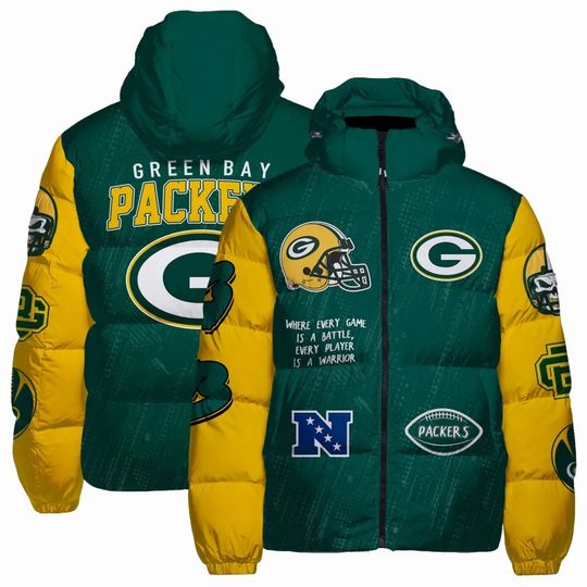 Green Bay Packers Puffer Jackets