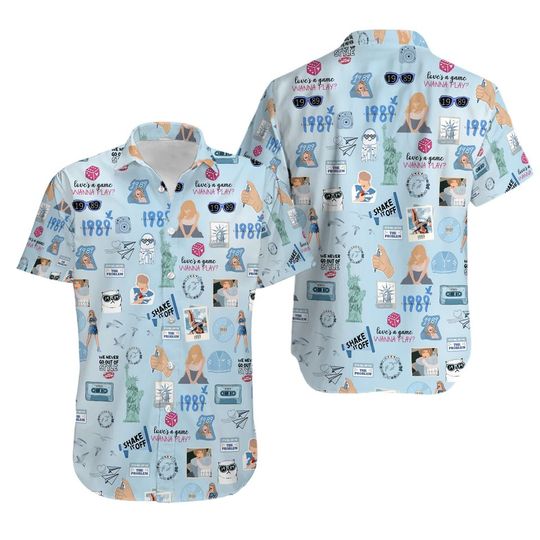Discover Swift Hawaiian Shirt, Summer Shirt, Gift for Fans