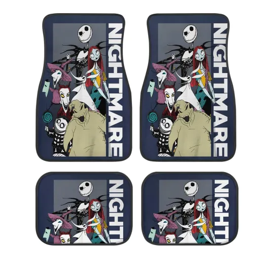 Discover The Nightmare Before Christmas Car Floor Mats Car