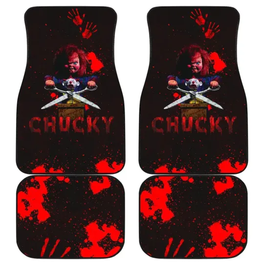 Discover Chucky Doll Car Floor Mats, Horror Movie Car Accessories For Fans