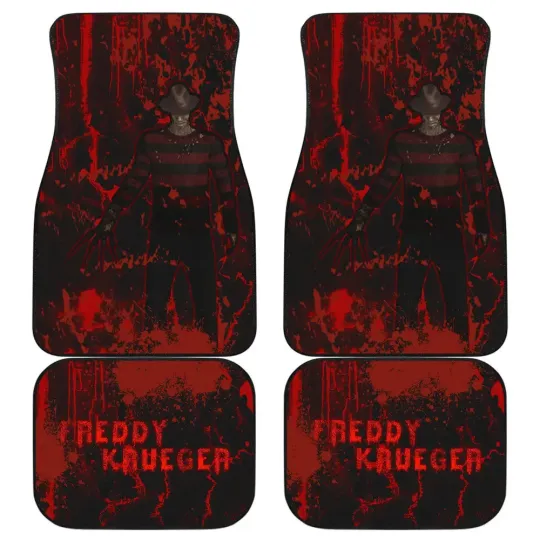 Discover Freddy Krueger Car Floor Mats, Horror Movie Car Accessories For Fans