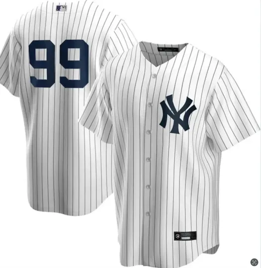 New York Aaron Judge #99 Jersey Pinstripes - Adult Small