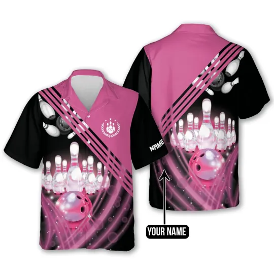 Discover Custom Bowling Hawaiian Shirt For Women HW0176
