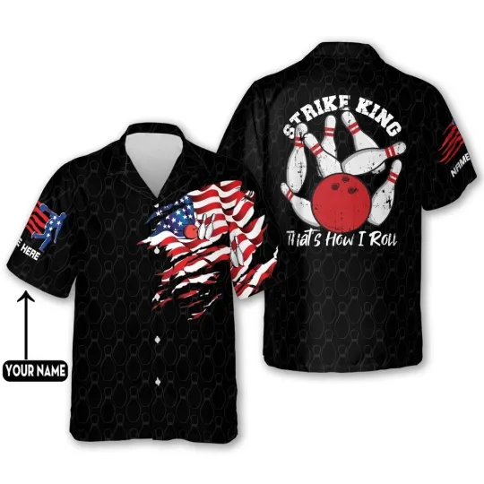 Discover That How I Roll Custom Bowling Shirt Custom Team Bowling Hawaiian Shirt