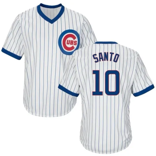 Discover New Ron Santo Cubs #10 V-Neck Jersey S-5XL