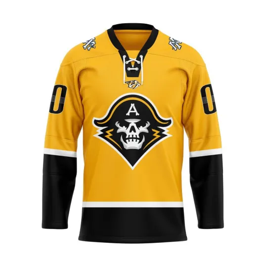 Discover Personalized Milwaukee Admirals Special Salute To Nashville Black Hockey Shirt
