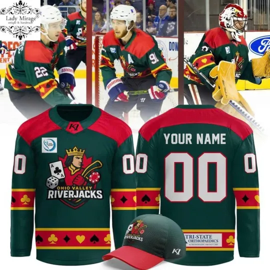 Discover Personalized Evansville Thunderbolts Ohio Valley Riverjacks 2026 Hockey Shirt (No Cap)