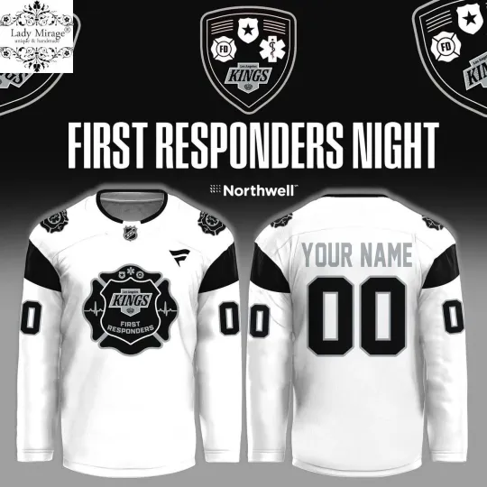 Discover Personalized Los Angeles Kings First Responders Night 2026 Hockey Shirt Fan Gear