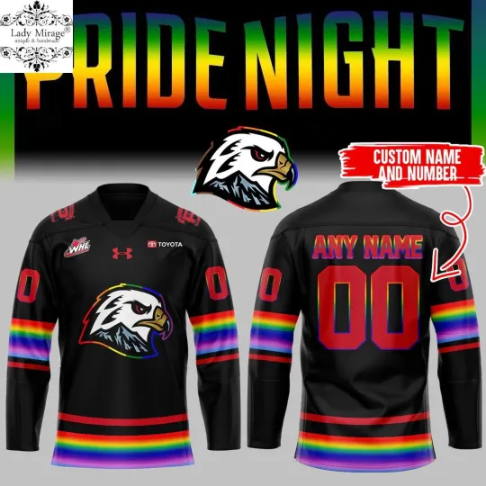 Discover Personalized Portland Winterhawks Pride Night 2026 Hockey Shirt Men's Fan Gear