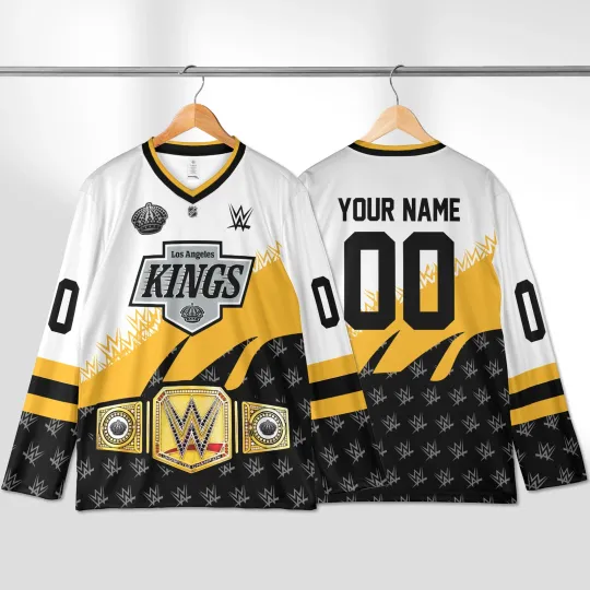 Discover Personalized Los Angeles Kings Wrestling Entertainment Night Special Edition Hockey Shirt Unisex Fit