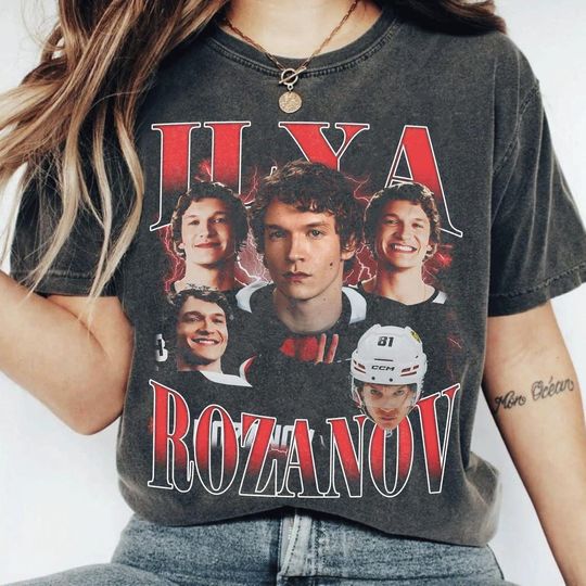 Discover Connor Storrie Rozanov Bootleg Vintage Shirt, Rozanov Tee, Heated Hockey Rivalry Shirt