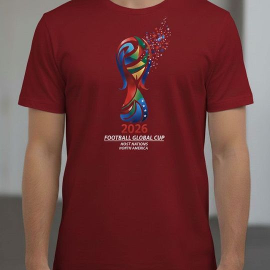 Discover 2026 North America Football Cup T-Shirt | Canada Mexico USA Soccer Graphic Tee