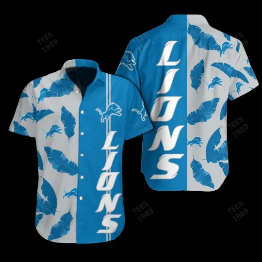 Discover Detroit Football Team Lionss Hawaiian Shirt